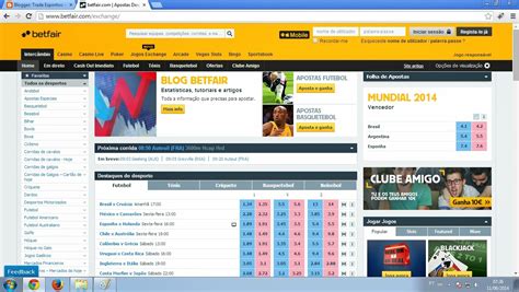 onde vejo jogos que passaram na betfair